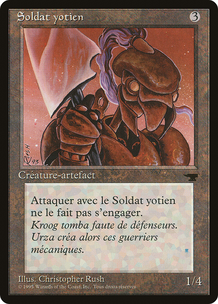Yotian Soldier (French) - "Soldat yotien" (REN-170) - Renaissance