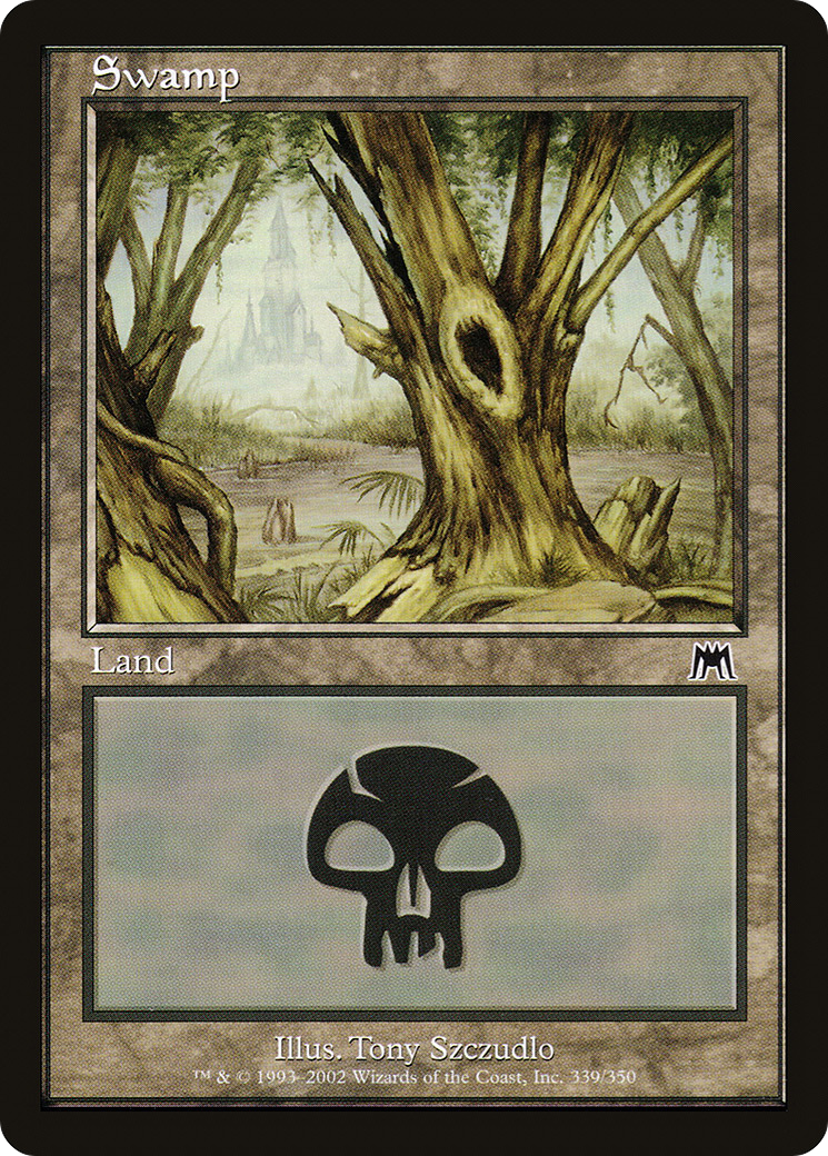 Swamp (339) (ONS-339) - Onslaught Foil