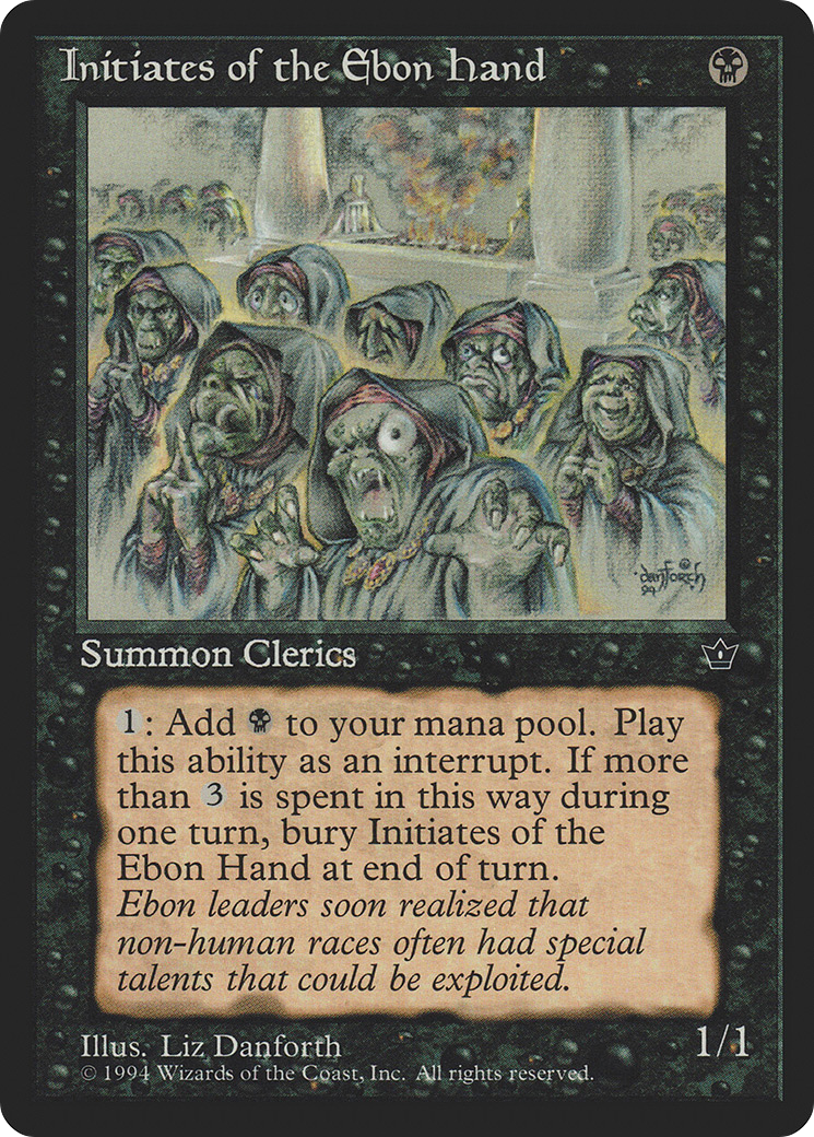 Initiates of the Ebon Hand (Danforth) (FEM-39) - Fallen Empires
