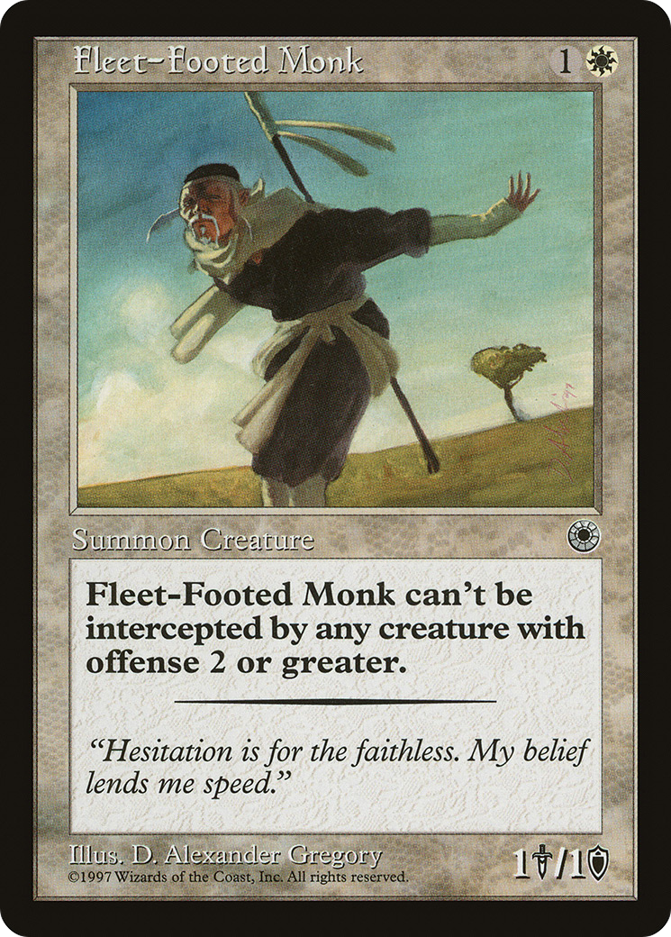 Fleet-Footed Monk (POR-15) - Portal
