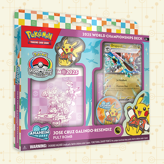 2025 Pokemon TCG World Championships Deck - Jose Cruz Galindo-Resendiz