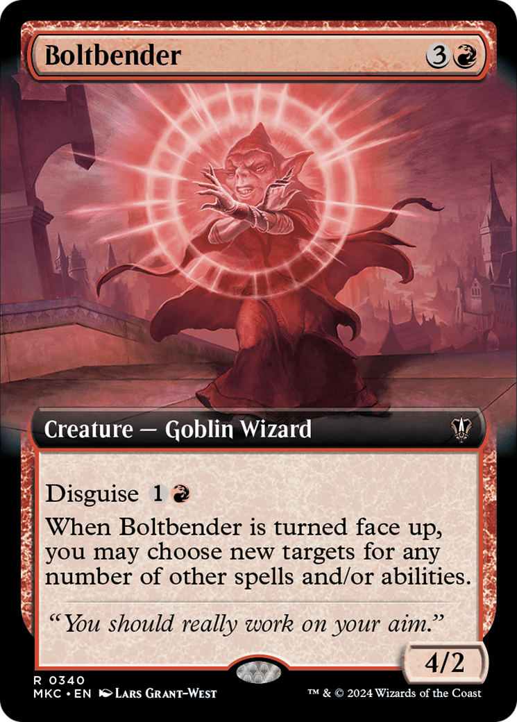 Boltbender (Extended Art) (MKC-340) - Murders at Karlov Manor Commander: (Extended Art)