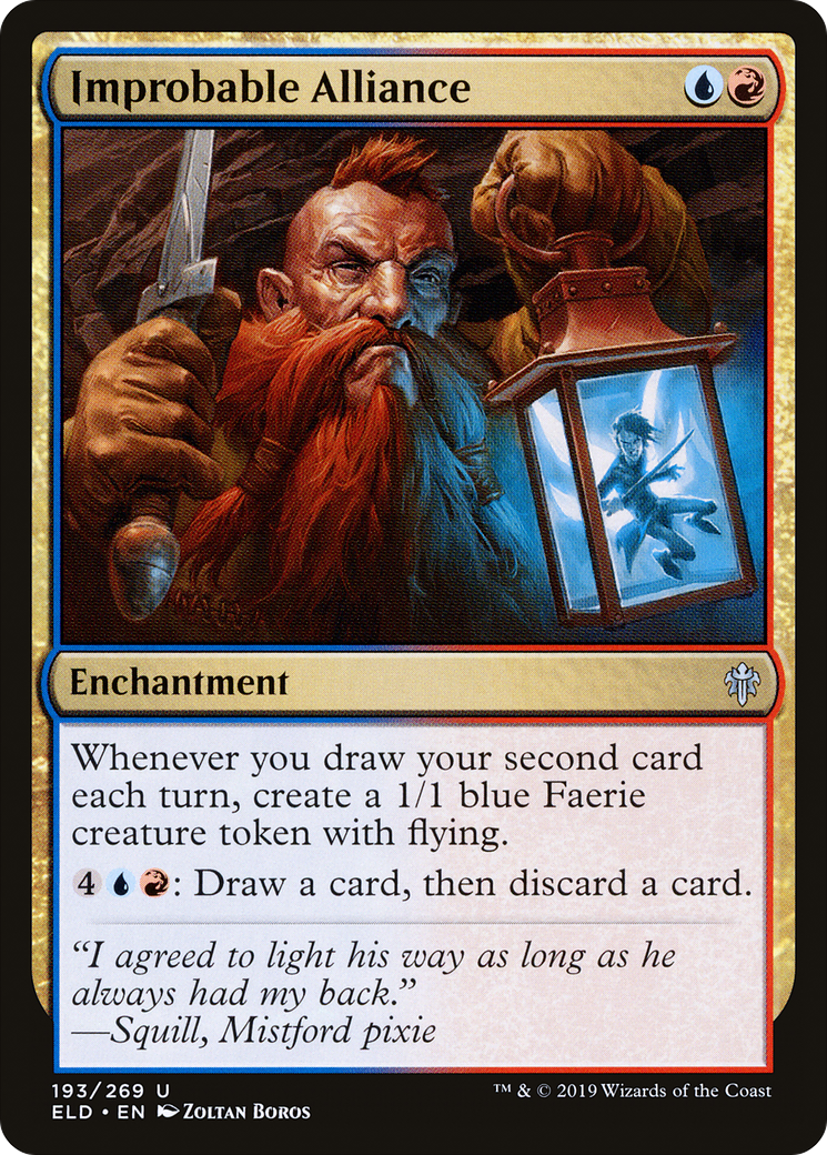 Improbable Alliance (ELD-193) - Throne of Eldraine
