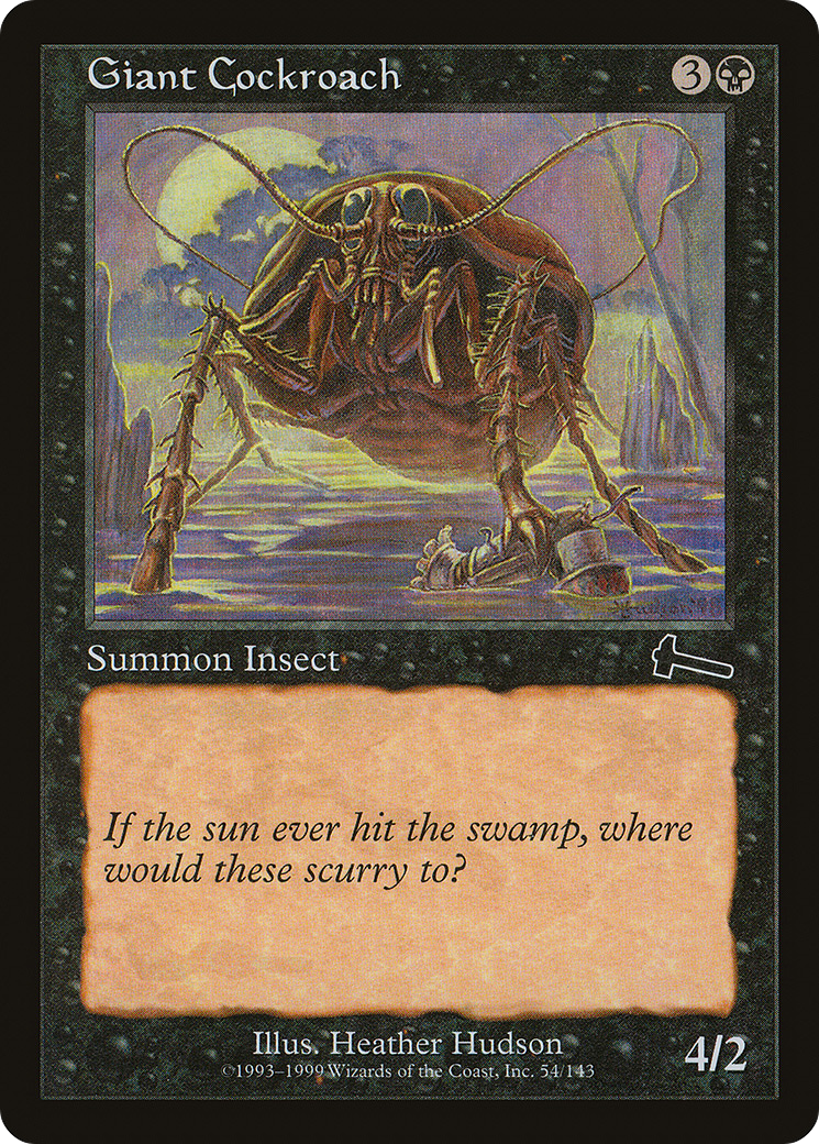 Giant Cockroach (ULG-054) - Urza's Legacy