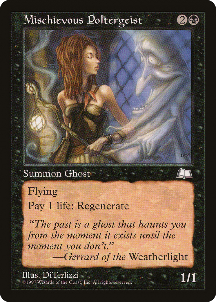 Mischievous Poltergeist (WTH-74) - Weatherlight