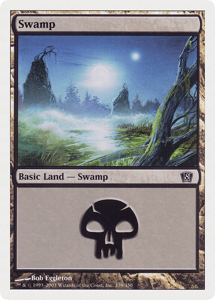 Swamp (339) (8ED-339) - 8th Edition