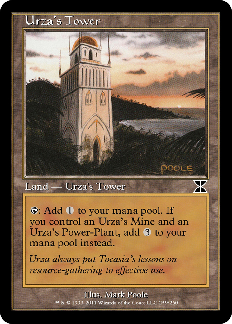 Urza's Tower (ME4-259a) - Masters Edition IV Foil