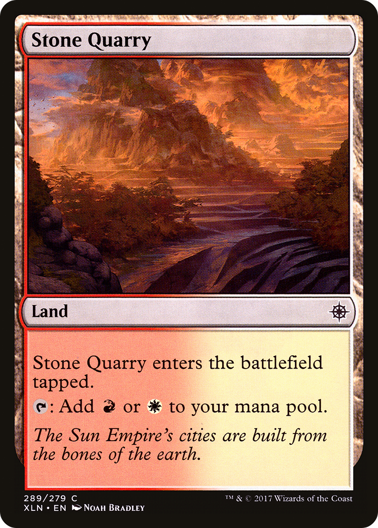 Stone Quarry (XLN-289) - Ixalan Foil