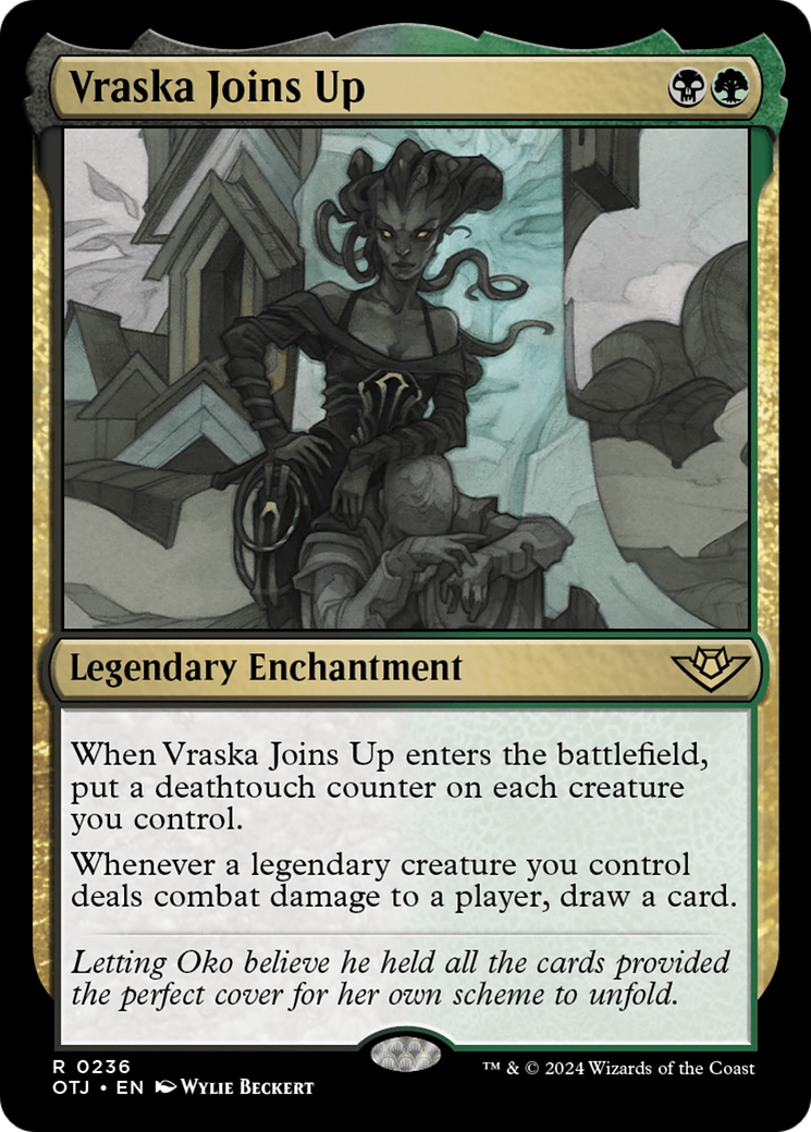 Vraska Joins Up (OTJ-236) - Outlaws of Thunder Junction Foil