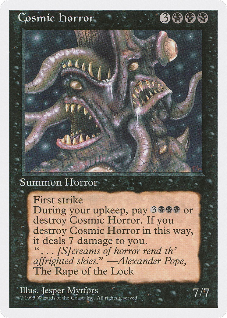 Cosmic Horror (4ED-126) - Fourth Edition
