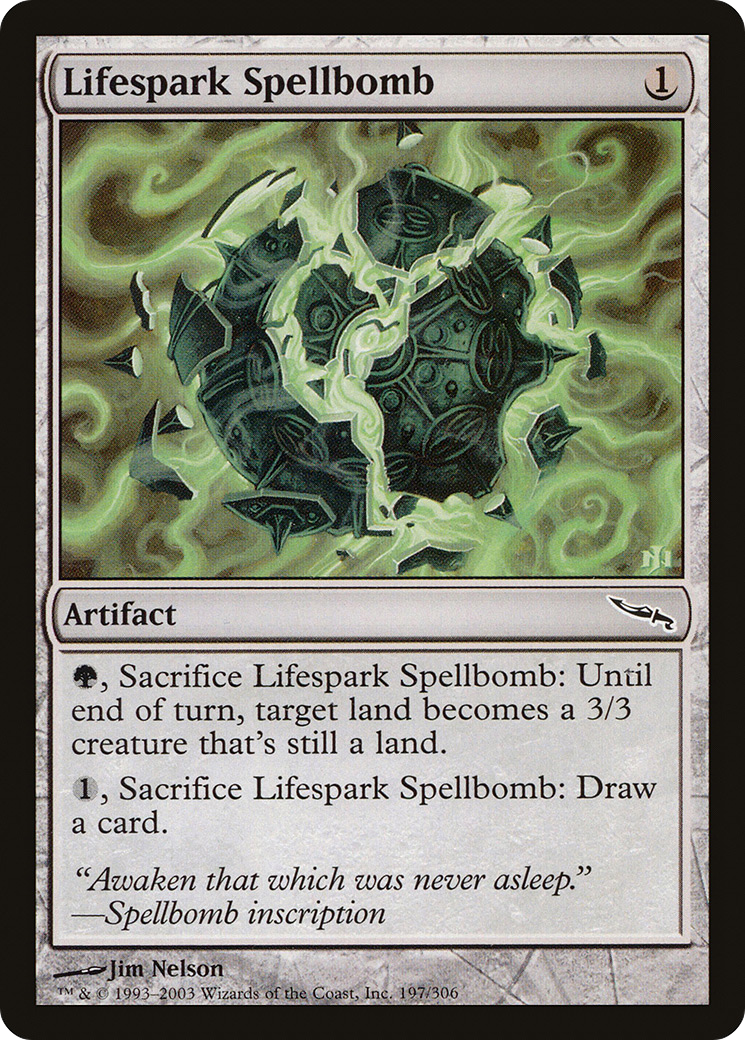 Lifespark Spellbomb (MRD-197) - Mirrodin