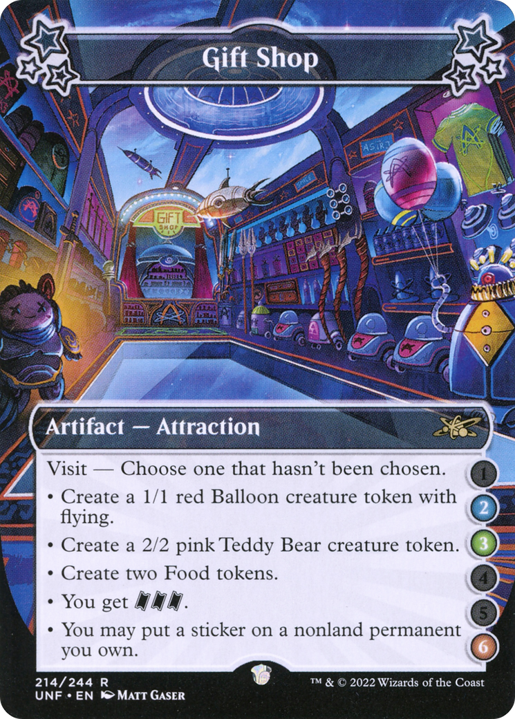 Gift Shop (2-3-6) (UNF-214A) - Unfinity