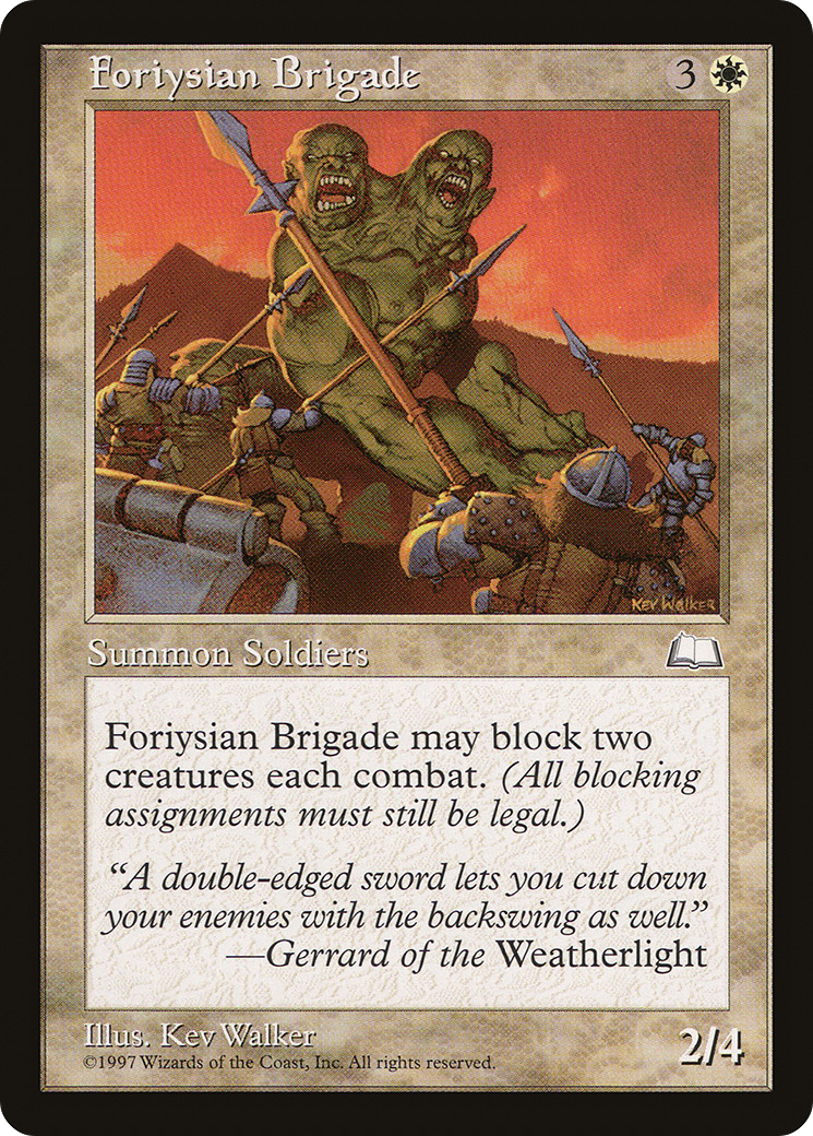 Foriysian Brigade (WTH-14) - Weatherlight