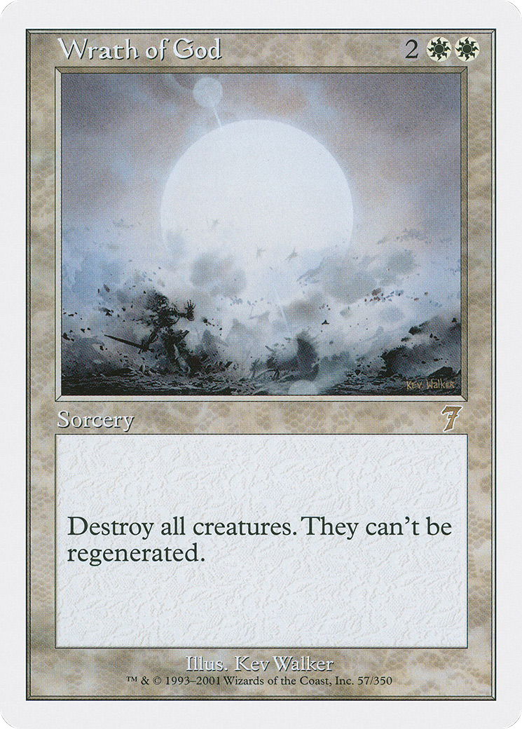Wrath of God (7ED-057) - Seventh Edition