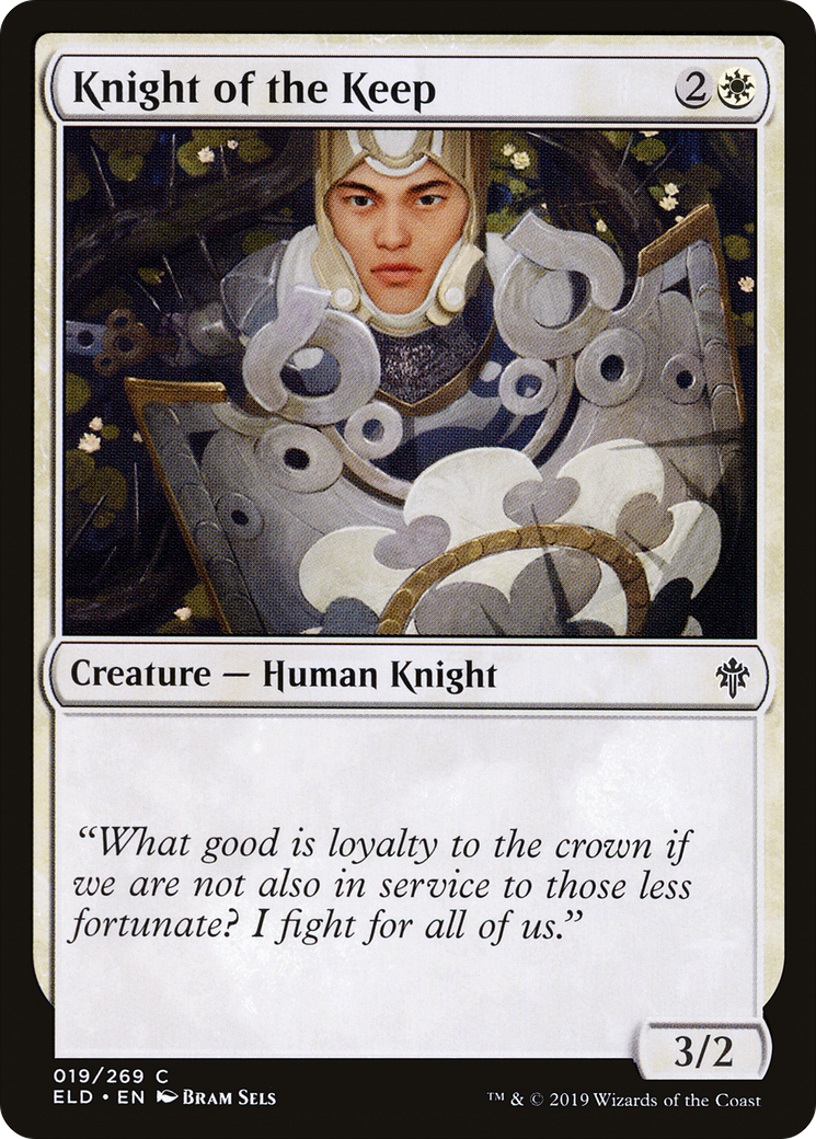 Knight of the Keep (ELD-019) - Throne of Eldraine