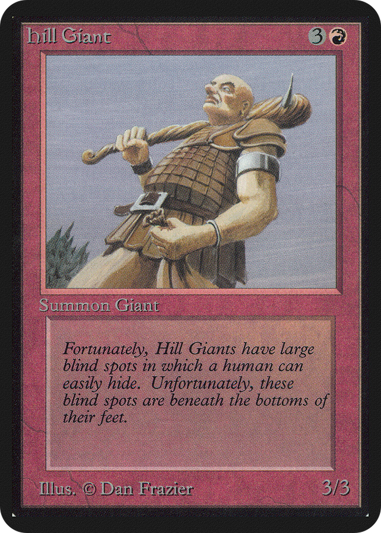 Hill Giant (LEA-157) - Limited Edition Alpha