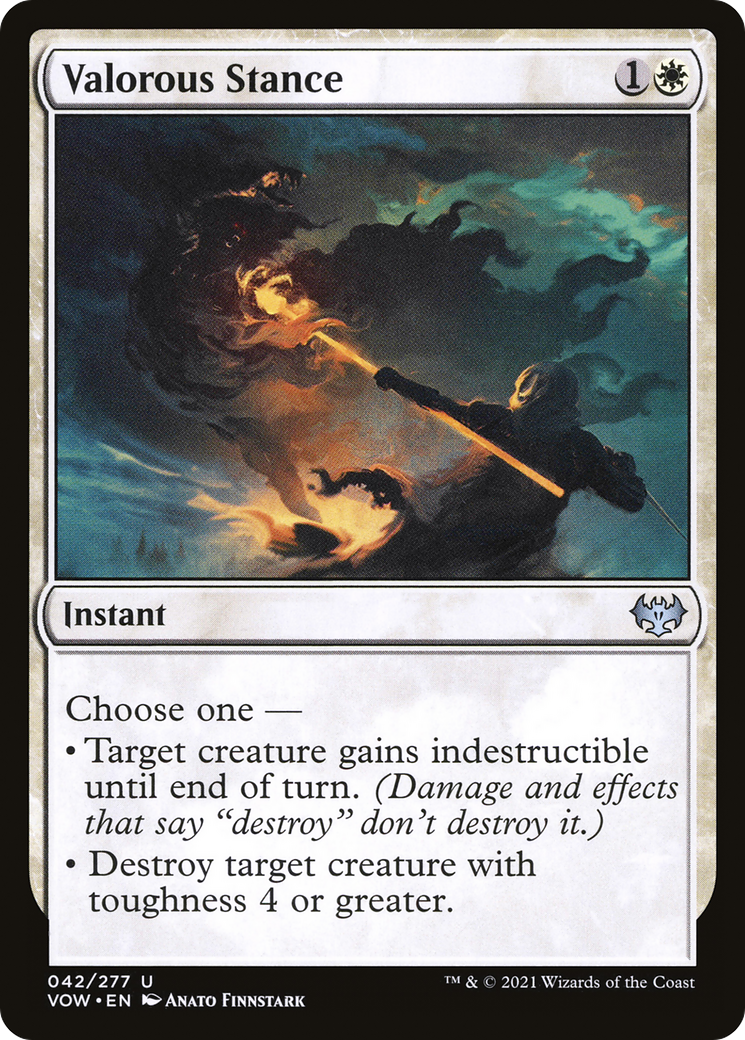 Valorous Stance (VOW-042) - Innistrad: Crimson Vow