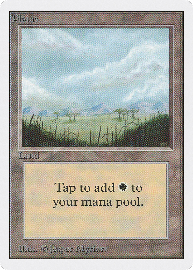 Plains (B) (2ED-289) - Unlimited Edition