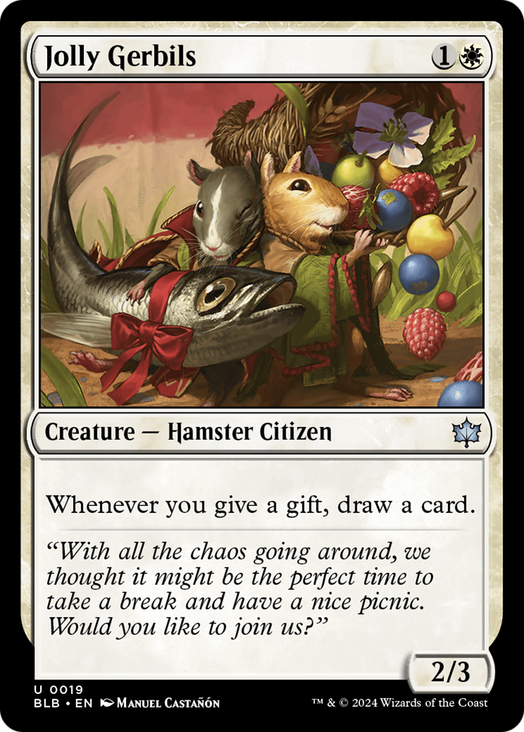Jolly Gerbils (BLB-019) - Bloomburrow