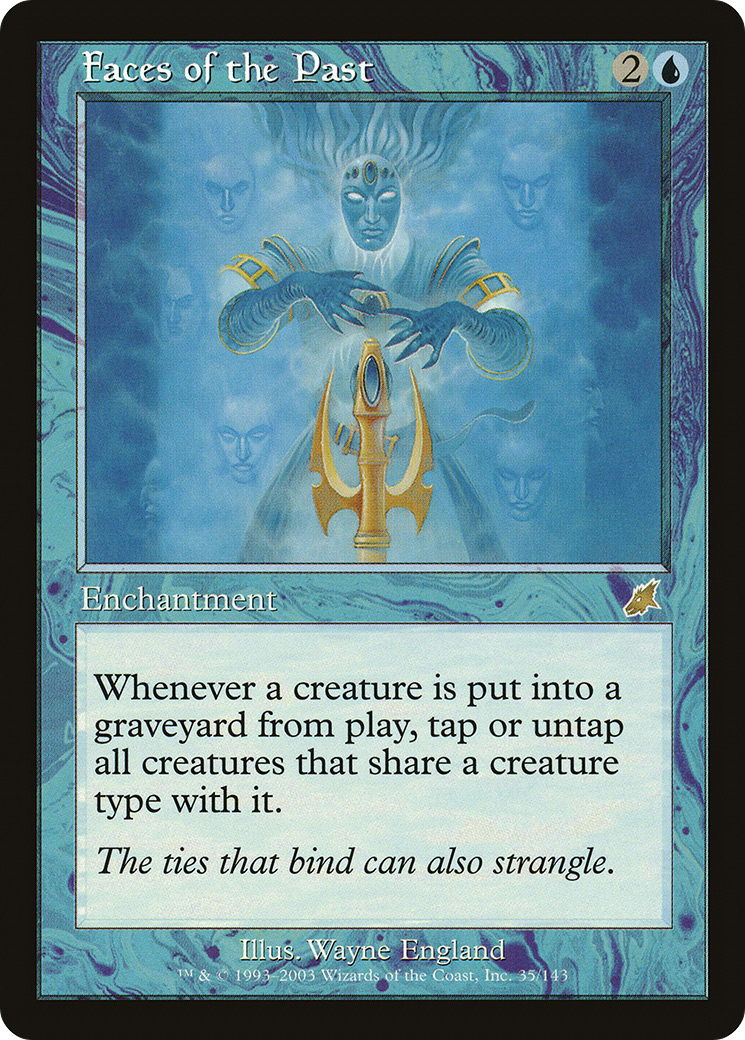 Faces of the Past (SCG-035) - Scourge Foil
