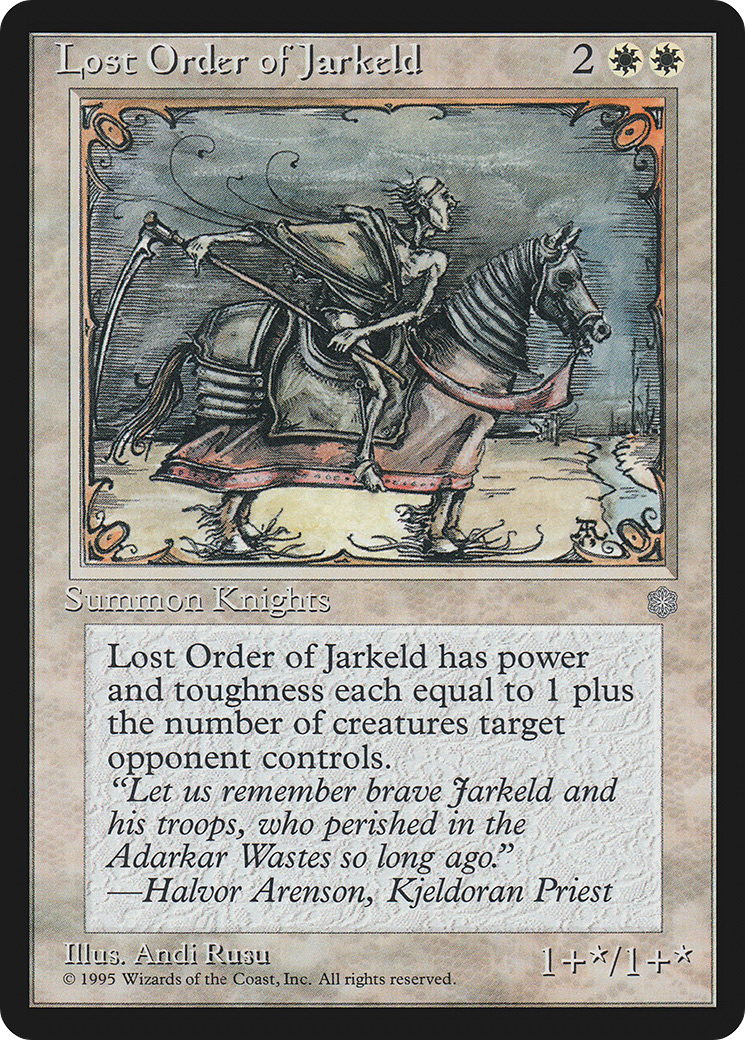 Lost Order of Jarkeld (ICE-43) - Ice Age