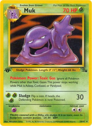 Muk (28) 028/62 - Unlimited Fossil - Rare