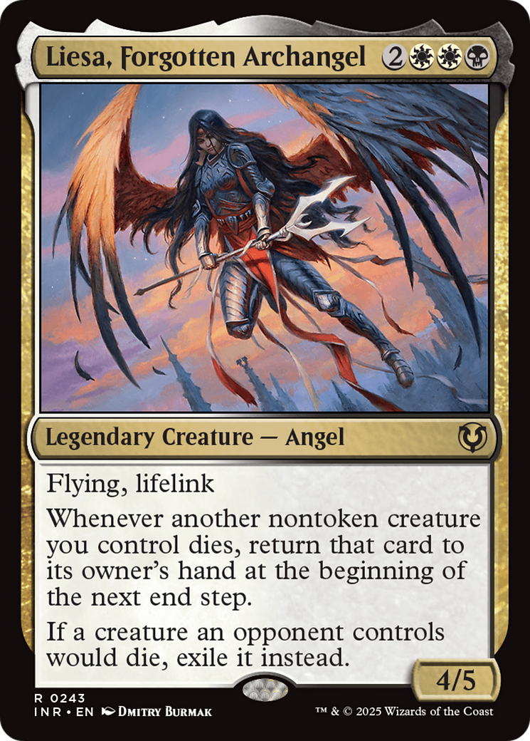 Liesa, Forgotten Archangel (INR-243) - Innistrad Remastered Foil