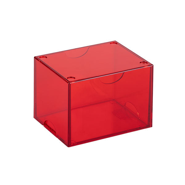 Dragon Shield Deckbox - 100+ Strongbox - Clear Red
