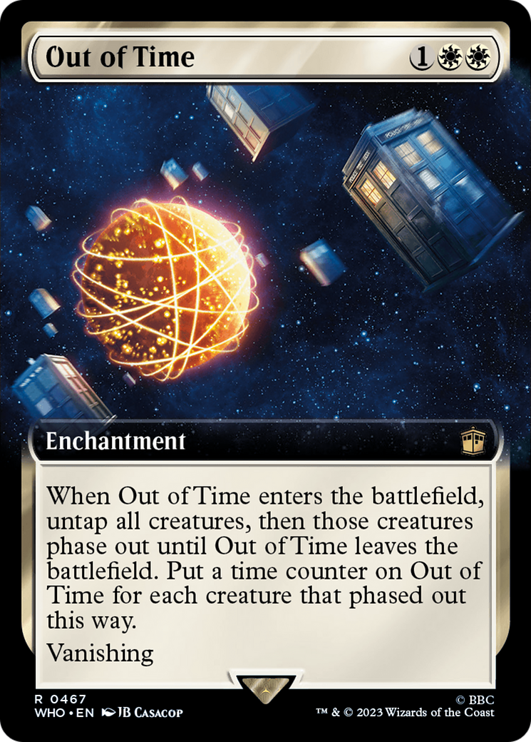 Out of Time (Extended Art) (WHO-467) - Doctor Who: (Extended Art)