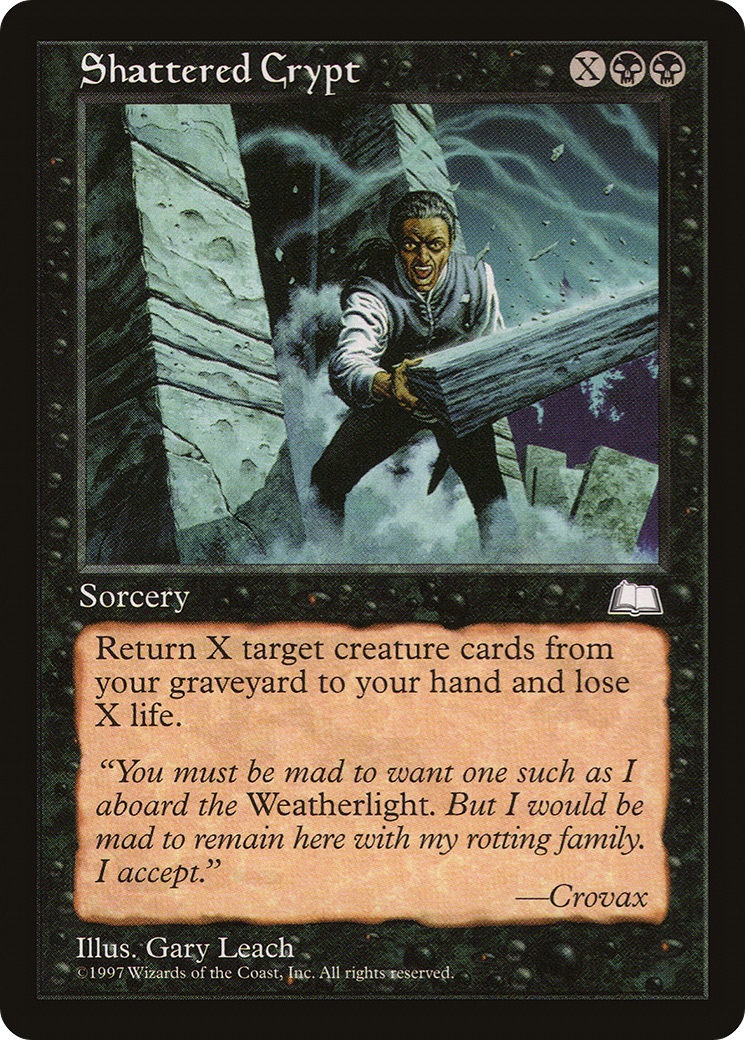 Shattered Crypt (WTH-80) - Weatherlight