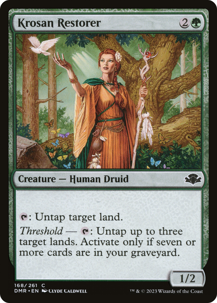 Krosan Restorer (DMR-168) - Dominaria Remastered
