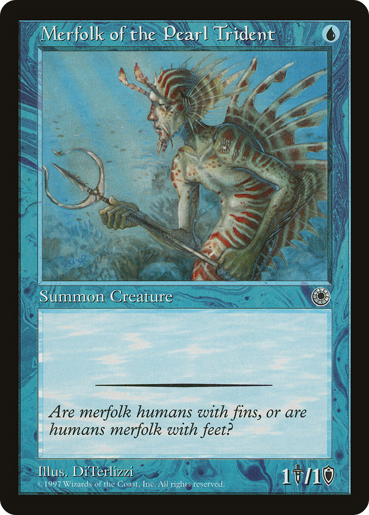 Merfolk of the Pearl Trident (POR-60) - Portal