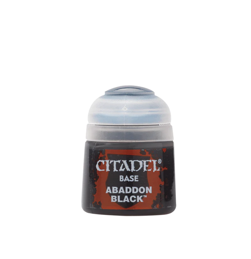 Citadel - Paints - Abaddon Black Base 12ml