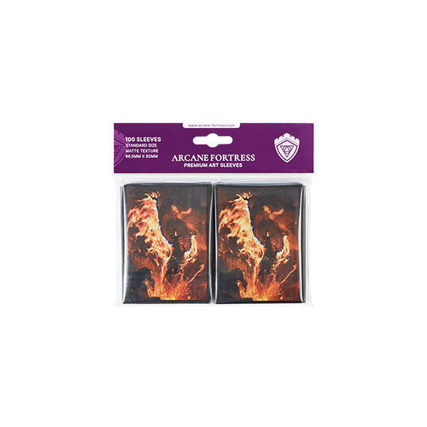 Standard - Year of the Dragon: Volcanic Rebirth - Matte Art Sleeves (100ct)