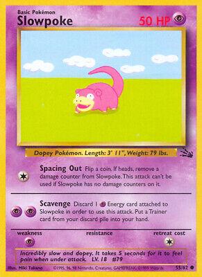 Slowpoke 055/62 - Unlimited Fossil - Common