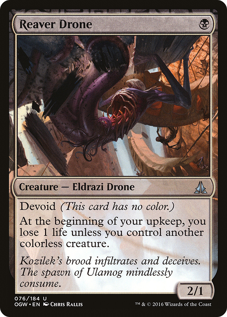 Reaver Drone (OGW-076) - Oath of the Gatewatch Foil