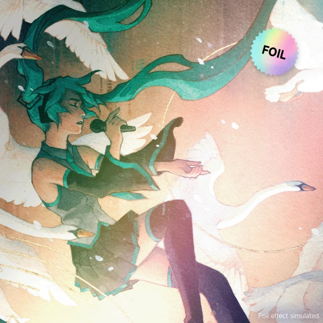 Magic the Gathering - Secret Lair x Hatsune Miku - Winter Diva - Rainbow Foil