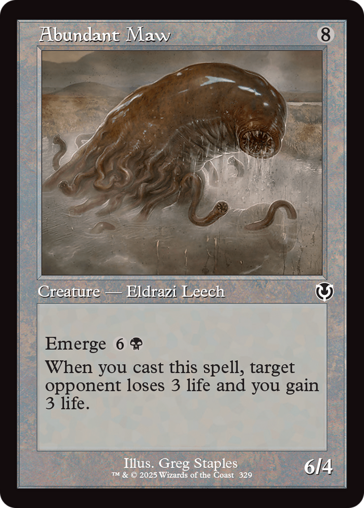 Abundant Maw (INR-329) - Innistrad Remastered Foil