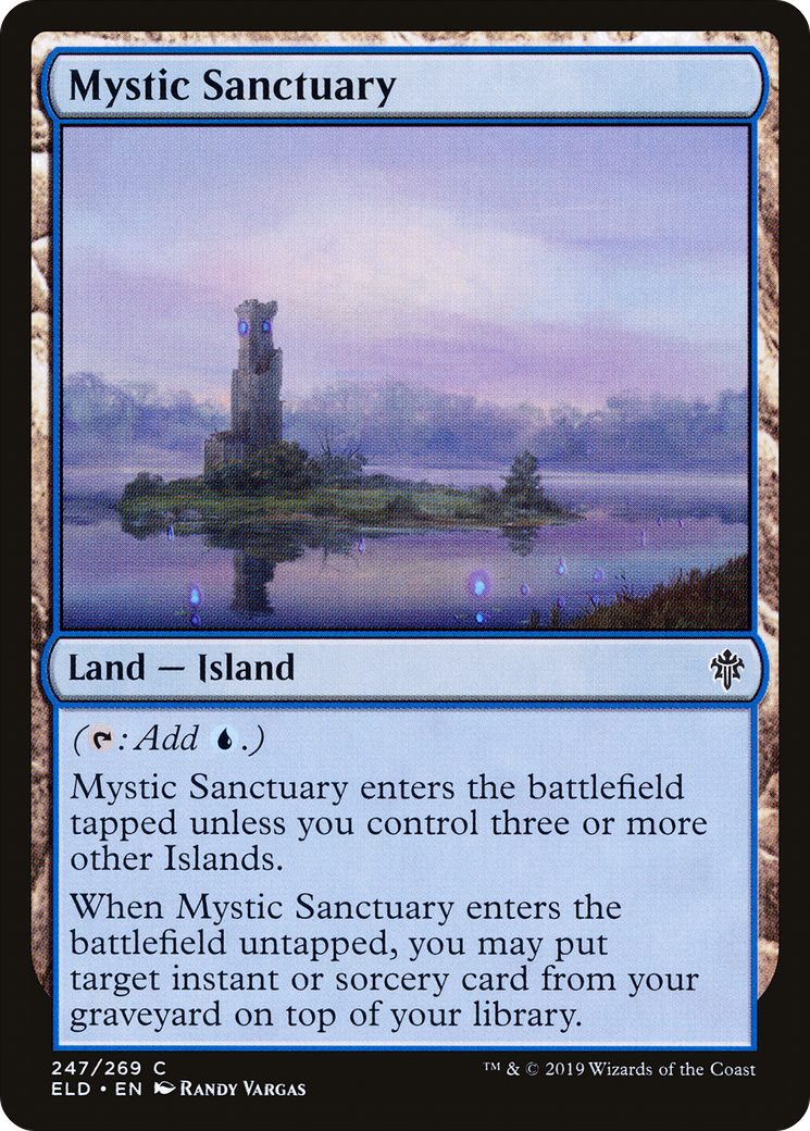 Mystic Sanctuary (ELD-247) - Throne of Eldraine