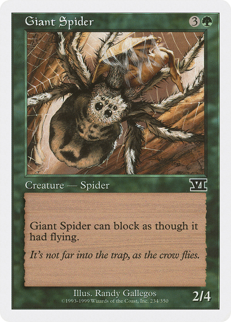 Giant Spider (6ED-234) - Classic Sixth Edition