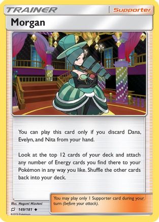 Morgan 149/181 - Reverse Holofoil SM Team Up - Uncommon
