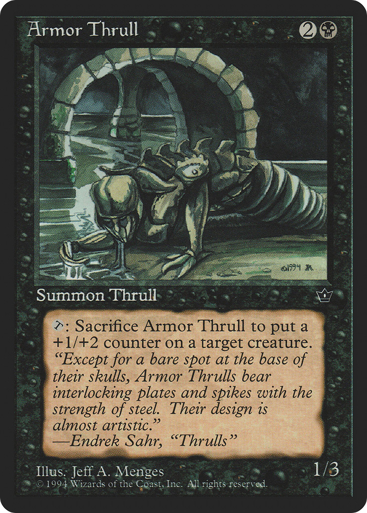 Armor Thrull (Menges) (FEM-33) - Fallen Empires