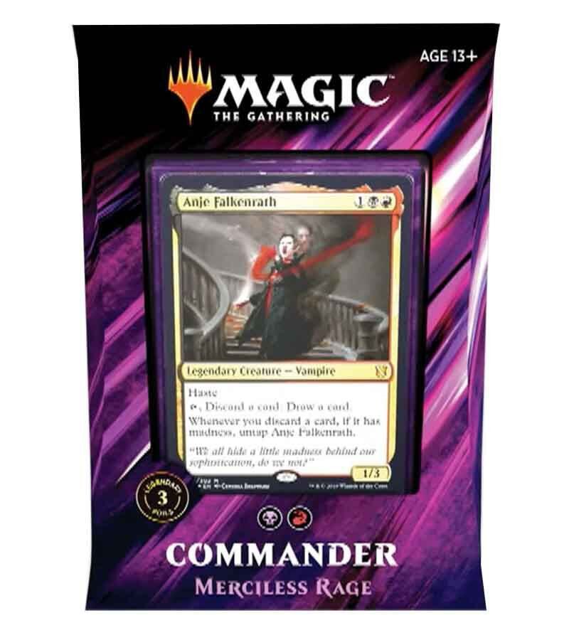 Magic the Gathering - Commander 2019 - Merciless Rage Commander Deck