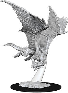 Dungeons & Dragons - Miniatures - W09 Young Bronze Dragon