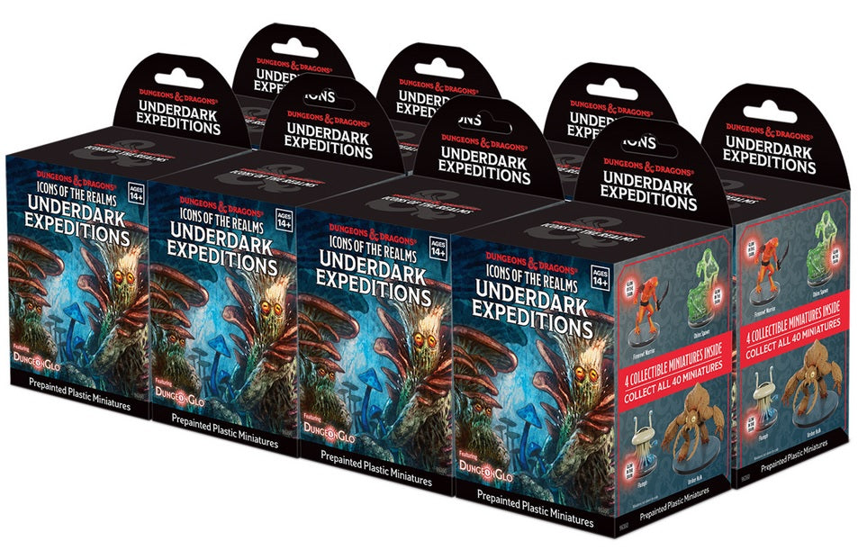 Dungeons & Dragons: Icons of the Realms Set 36 - Underdark Expeditions Booster Brick (8ct)