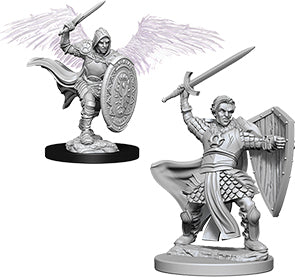 Dungeons & Dragons - Miniatures - W05 Aasimar Male Paladin