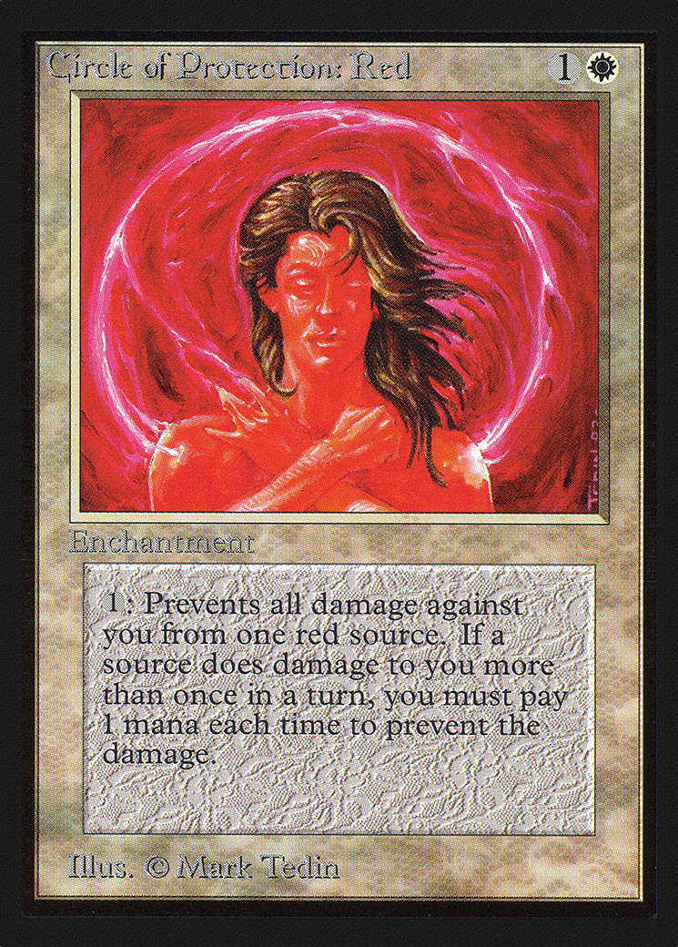 Circle of Protection: Red (CE) (CED-13) - Collectors' Edition