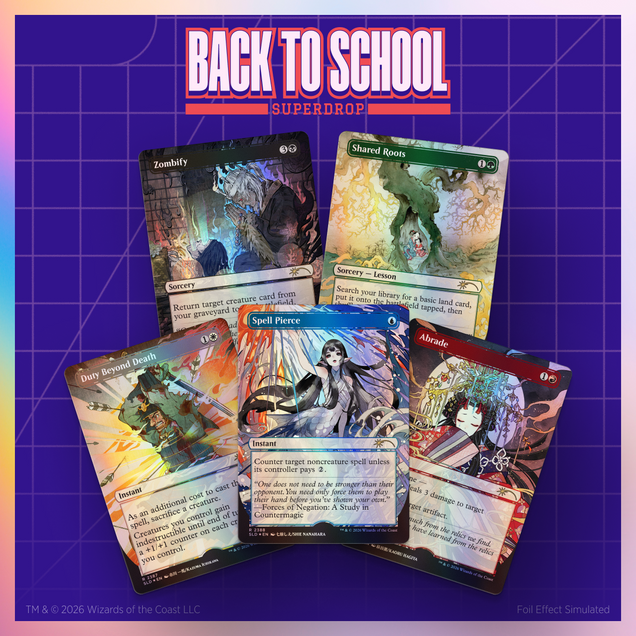 Magic the Gathering - Secret Lair - Return To Mystical Archive - Traditional Foil