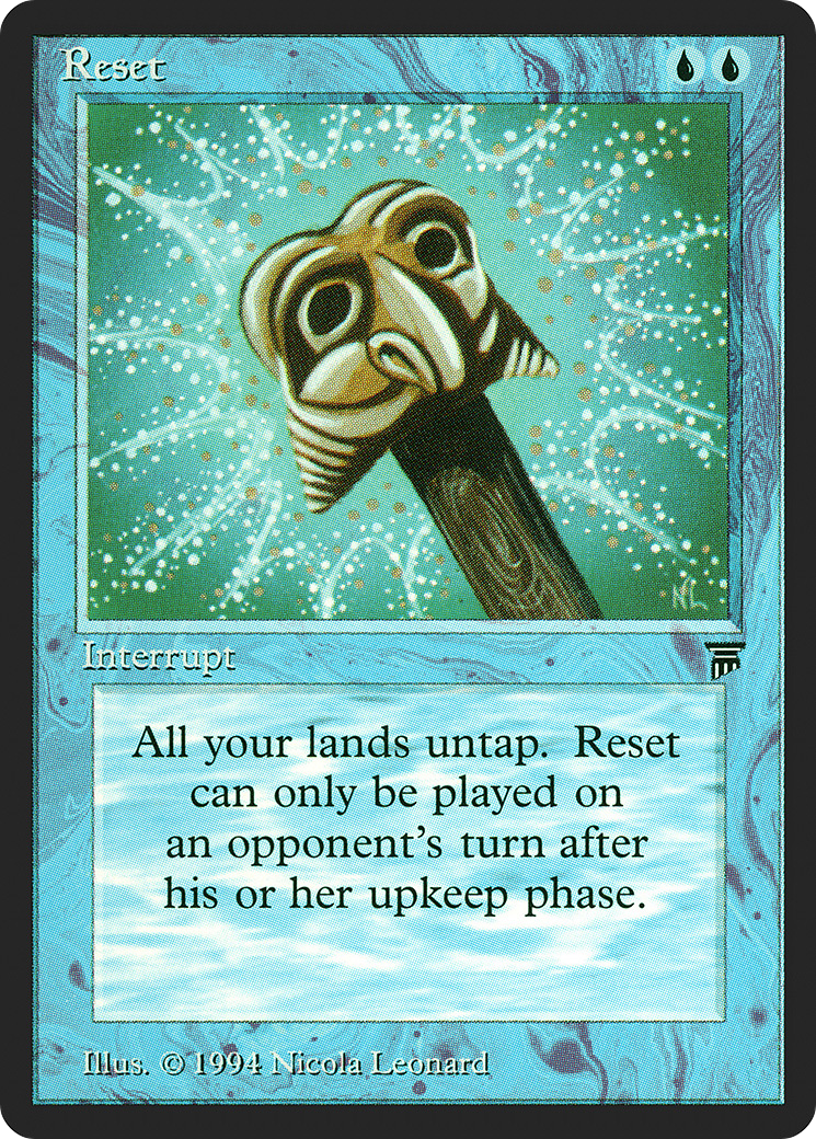 Reset (LEG-73) - Legends