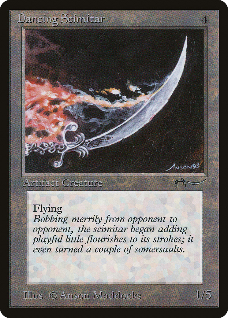 Dancing Scimitar (ARN-61) - Arabian Nights